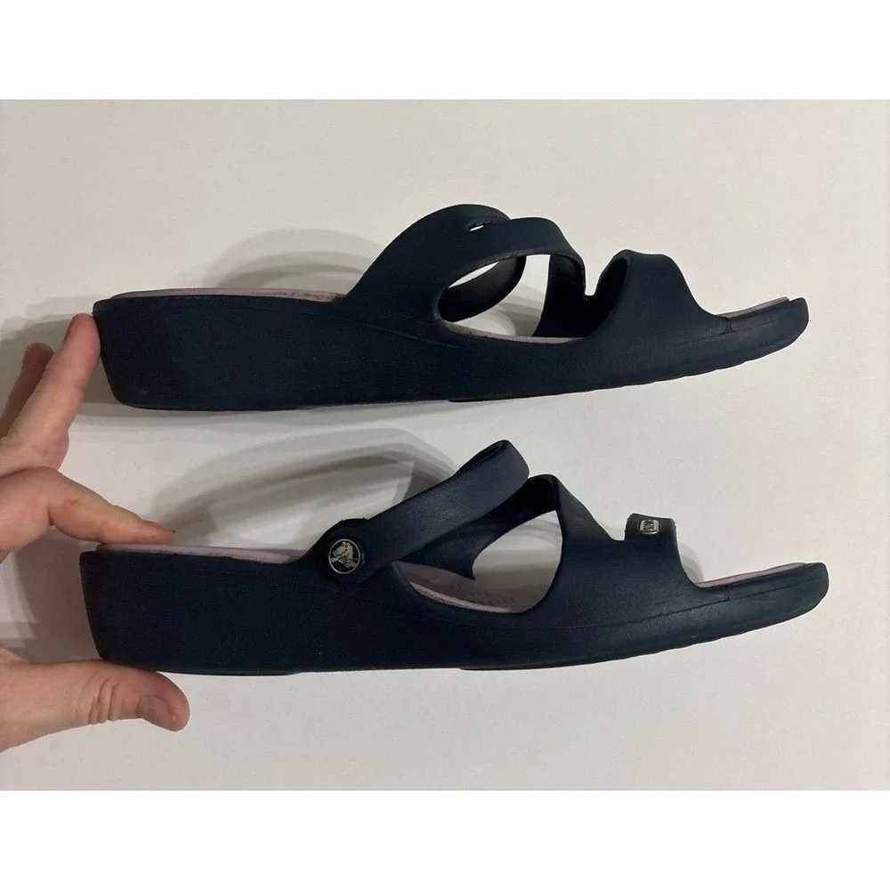 Crocs Women's Patricia Wedge Sandals (sz. 8W) 2in wedge